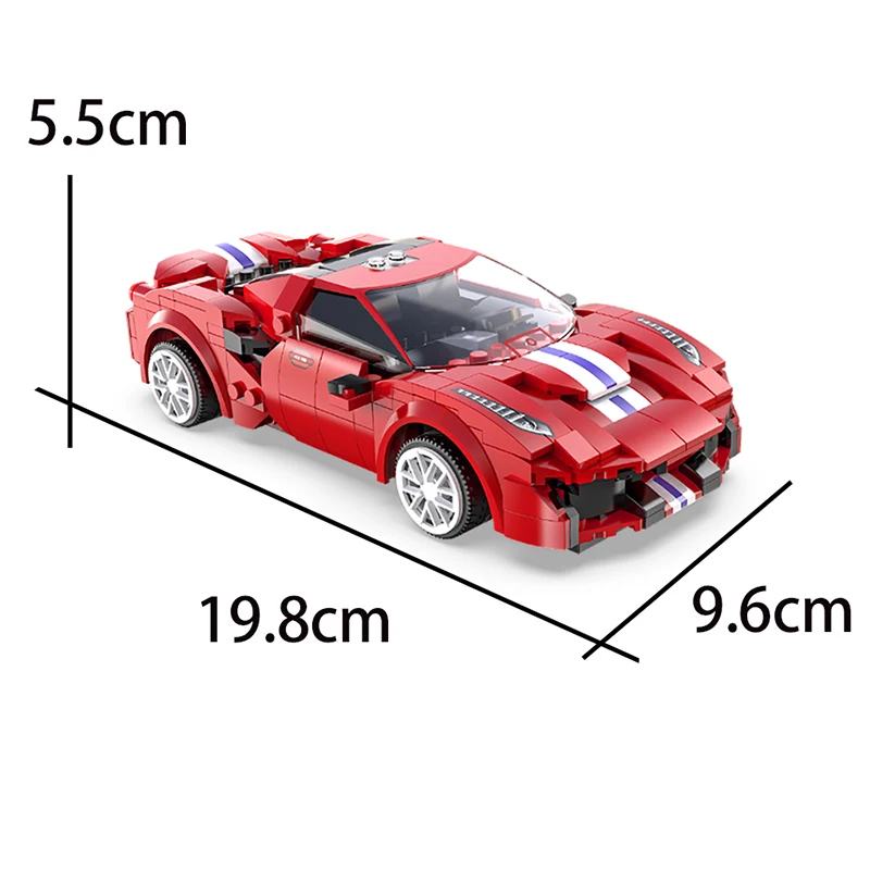 Cada City Remote Control Racing Car Compatible MOC Building Blocks RC Super Sports Car Bricks Children Boys Gifts Toys