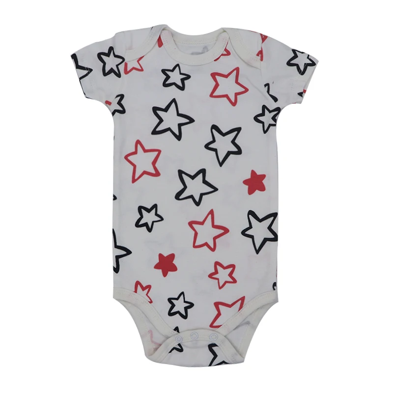 Newborn bodysuit baby babies bebes clothes short sleeve cotton printing infant clothing 1pcs 0-12 Months