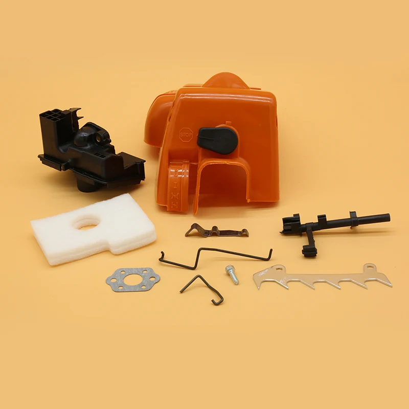 Top Cover Luchtfilter Behuizing Throttle Staaf Kit Fit Voor Stihl Ms 017 018 MS170 MS180 Benzine Kettingzaag Onderdelen