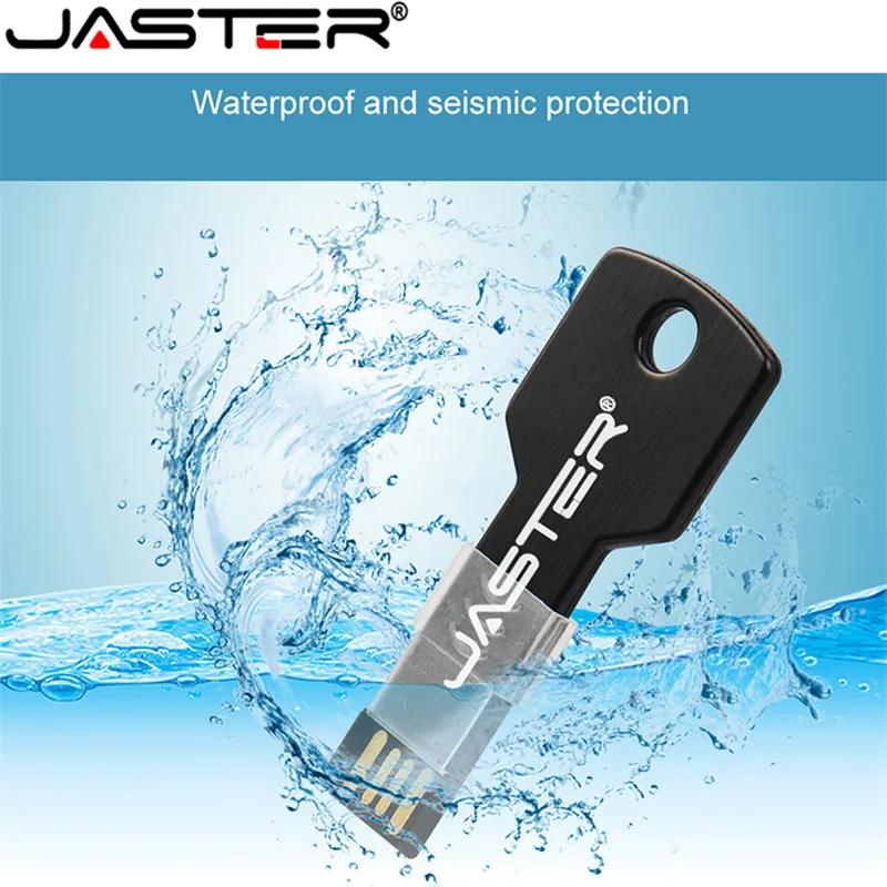 

Jaster universal USB2.0 metal split iron key m019 USB drive USB micro flash drive metal small gift 16GB 32GB