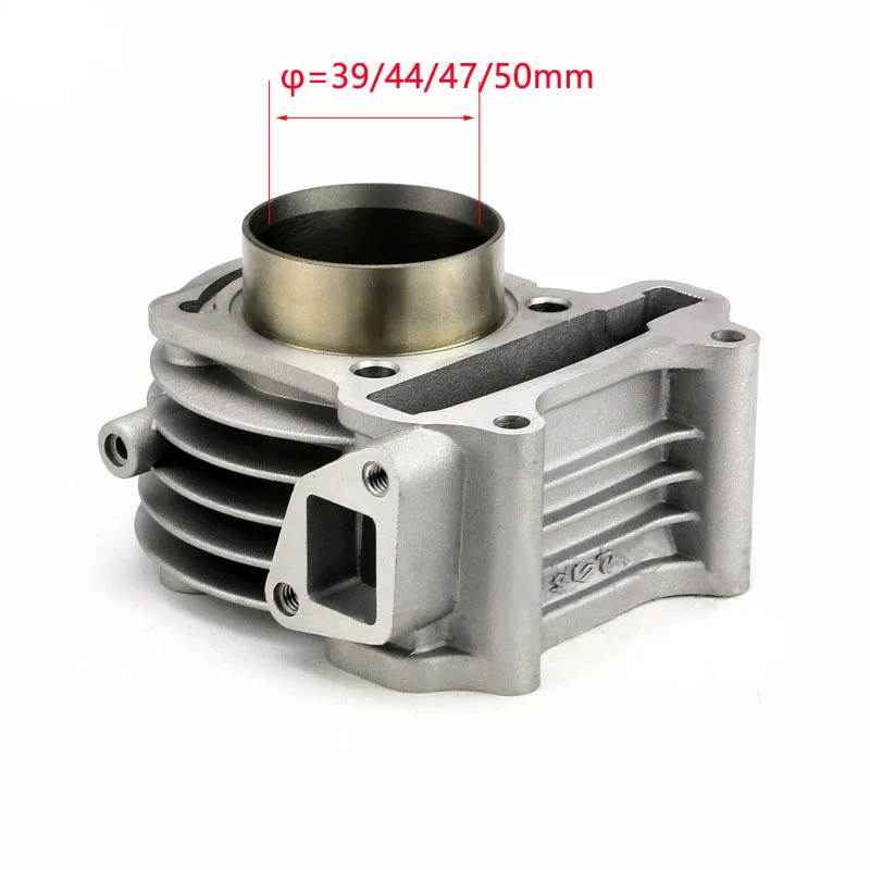 39/44/47/50mm Big Bore Kit Cylinder Piston Rings fit for GY6 50cc to 100cc 4 Stroke Scooter Moped ATV with 139QMB 139QMA Engine