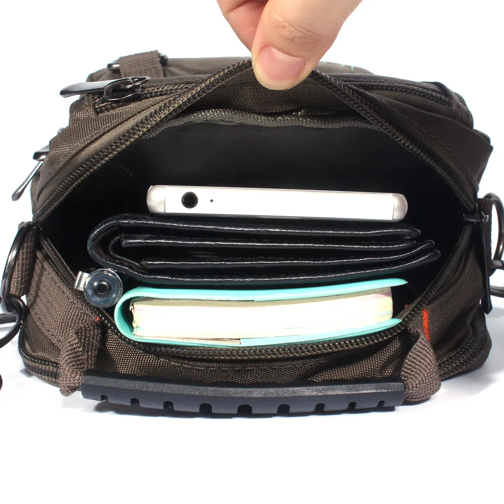 Taktische Männer Messenger Nylon Tasche Outdoor Armee Multifunktions Reisetasche Wasserdichte Telefon Schulter Military Umhängetaschen 3705 – Detail 35