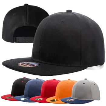 Offre spéciale casquette plaine Snapback chapeau de haute qu...