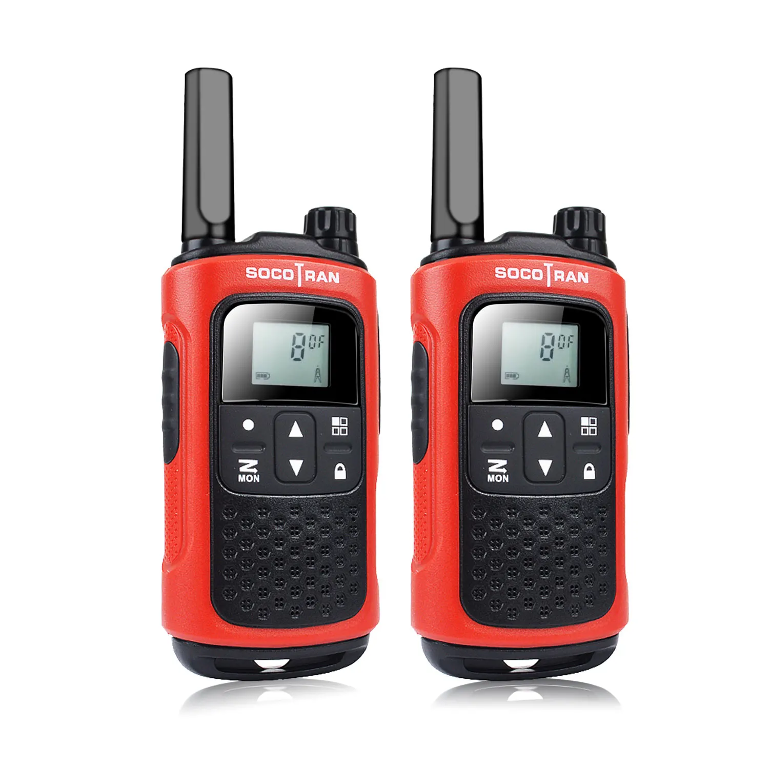 PMR 446 Lisensi-Walkie Talkie Scocotran Isi Ulang 2 Way Radio 8 Saluran Scan VOX Ham Radio Portabel Mini walkie Talkie