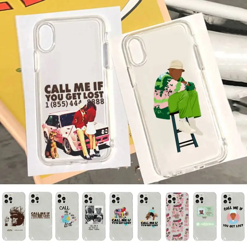 Tyler The Creator CALL ME IF YOU GET LOST Phone Case for iphone 13 11 12 pro XS MAX 8 7 6 6S Plus X 5S SE 2020 XR case