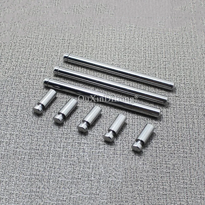 New Arrival 200PCS Solid Advertisement Nails Screws Acrylic Board Billboard Glass Standoffs Pins Chrome Finished