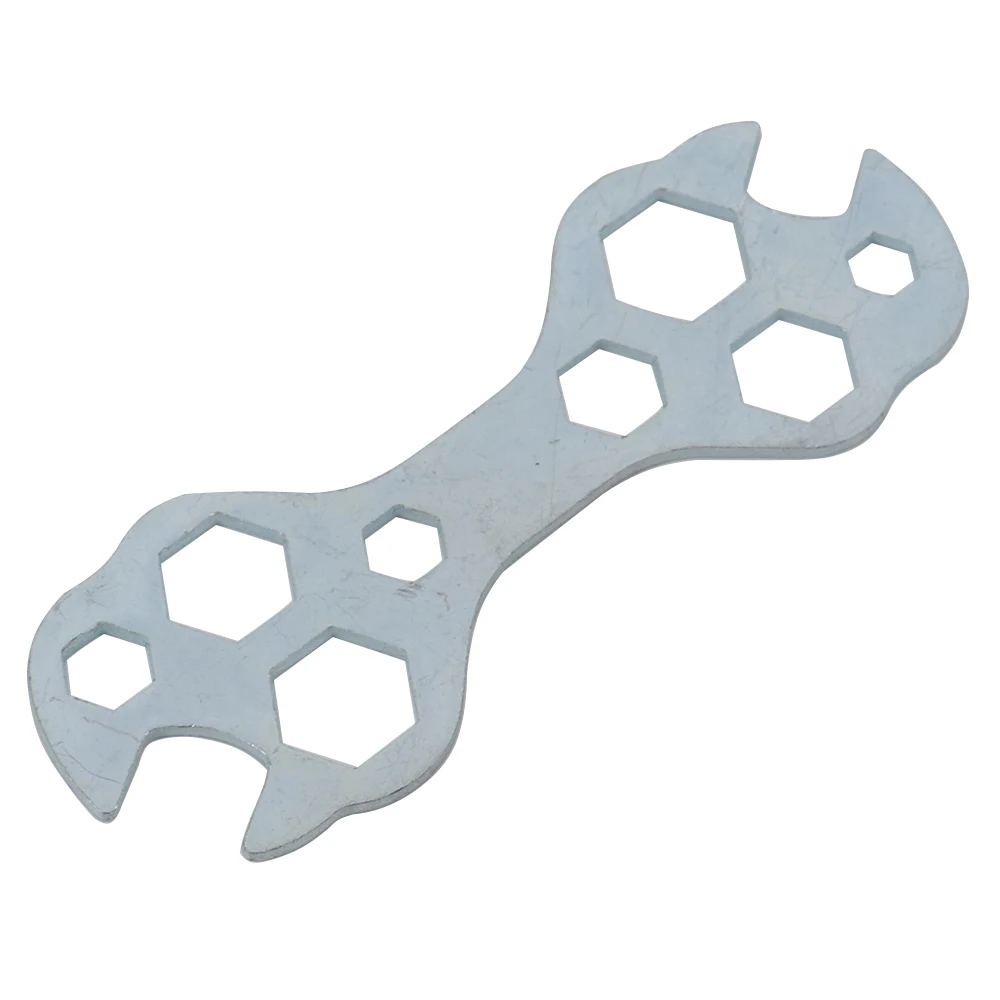 

Multi-holes Bicycle Flat Hexagon Wrench Handheld Wrench 10 In 1 Bike Repair Tool for Removing Installing Screws