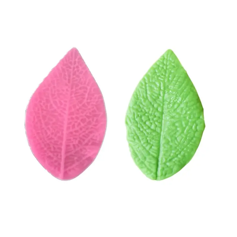 5pcs/set Leaf Silicone Mold Fondant Cake Decorating Tool Peony Rose Floral Decorating Jy20 21 Dropshipping