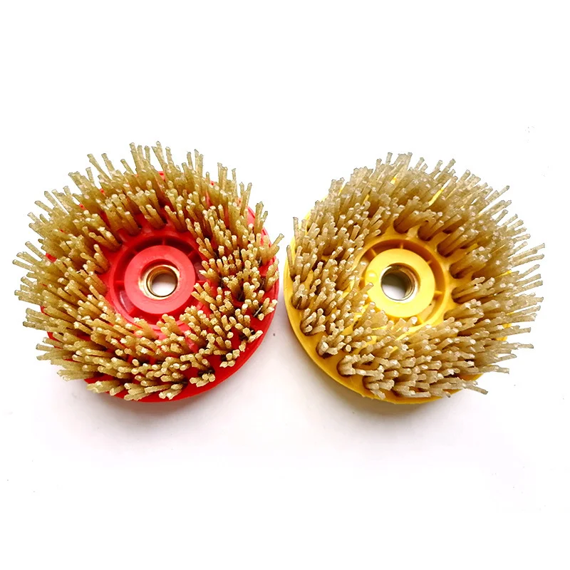 Stone grinding brush diamond marble grinding brush stone round diamond brush