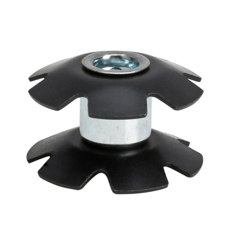 

Bolany 1PCS Bicycle Headset MTB Road Bike Cycling Steer Lmported Steel Black Star Nut For 28.6 Fork Tubes Bicycle Parts