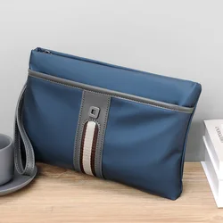 Borsa da uomo in Nylon impermeabile S taglia L pochette da uomo borsa a portafoglio per uomo di grande capacità per tasca per cellulare cartella Passcard