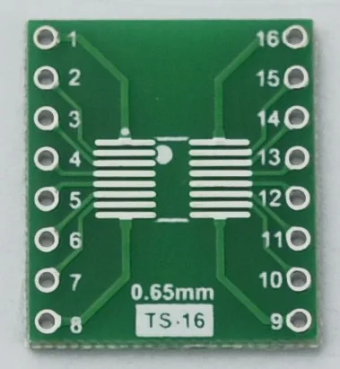 Lead-free SOP16 to DIP16 Wide-body Narrow-body Transfer Plate 16pin Transfer Seat MSOP16 SSOP