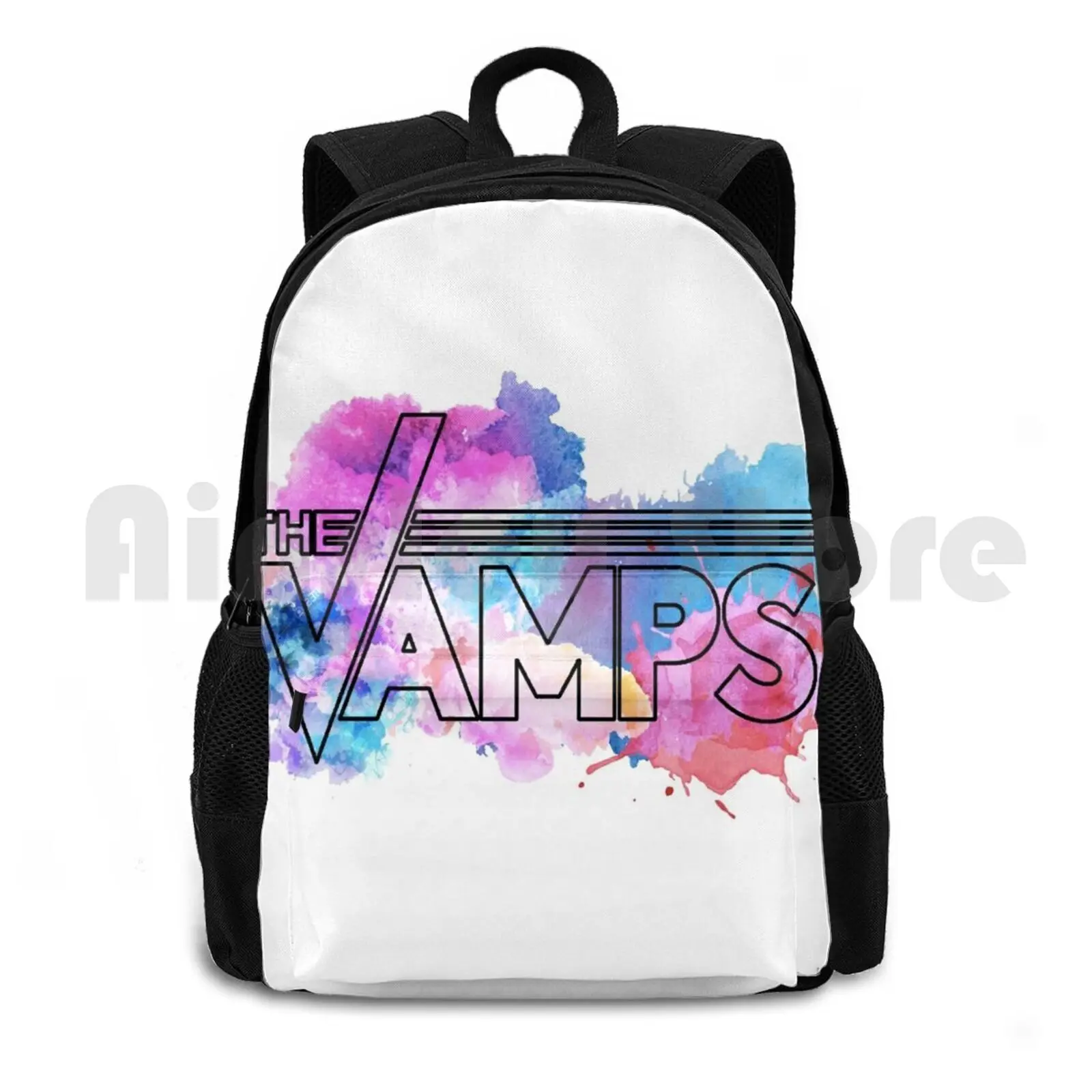 The Vamps Watercolor Outdoor Hiking Backpack Waterproof Camping Travel The Vamps The Vamps Band Bradley Bradley Will Brad Brad