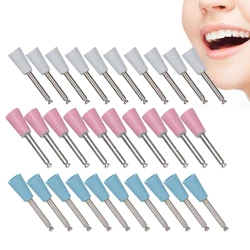 Cerâmica Dental Brocas De Polimento, Moagem Dental, Polidor De Silicone, Brocas Set, Forma Do Copo, Composto Resina Cerâmica, Baixa Velocidade, 10Pcs