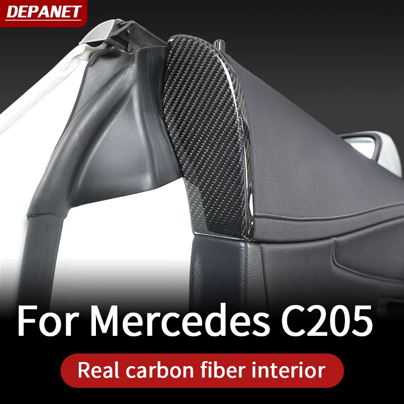 

carbon fiber door trim For Mercedes w205 amg coupe amg c205 2 doors c260 c300 c200 mercedes c class accessories w205 interior