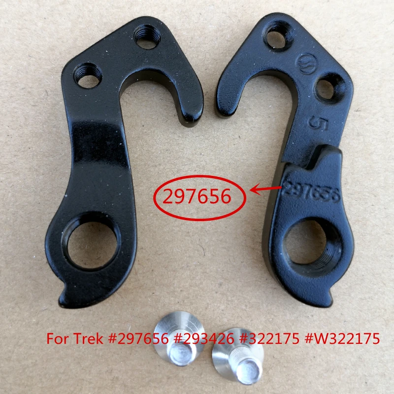 

2pcs Bicycle derailleur hanger For Trek #297656 #322175 Trek Skye Series Elite 9.9 Rocx SPR LIVESTRONG FX Trek 8500 MECH dropout