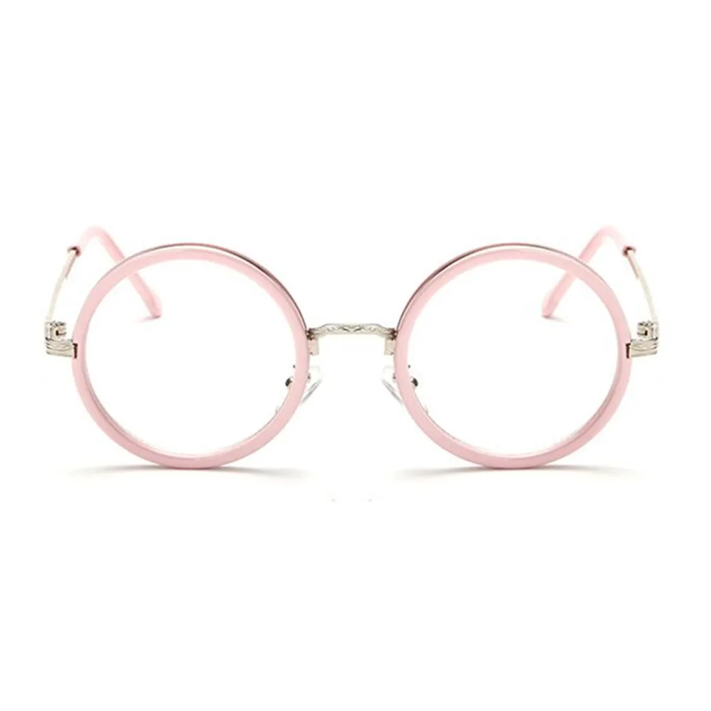 Gafas redondas Vintage para hombre y mujer, montura de Metal con borde completo, gafas Retro, gafas unisex Rx able, 48mm