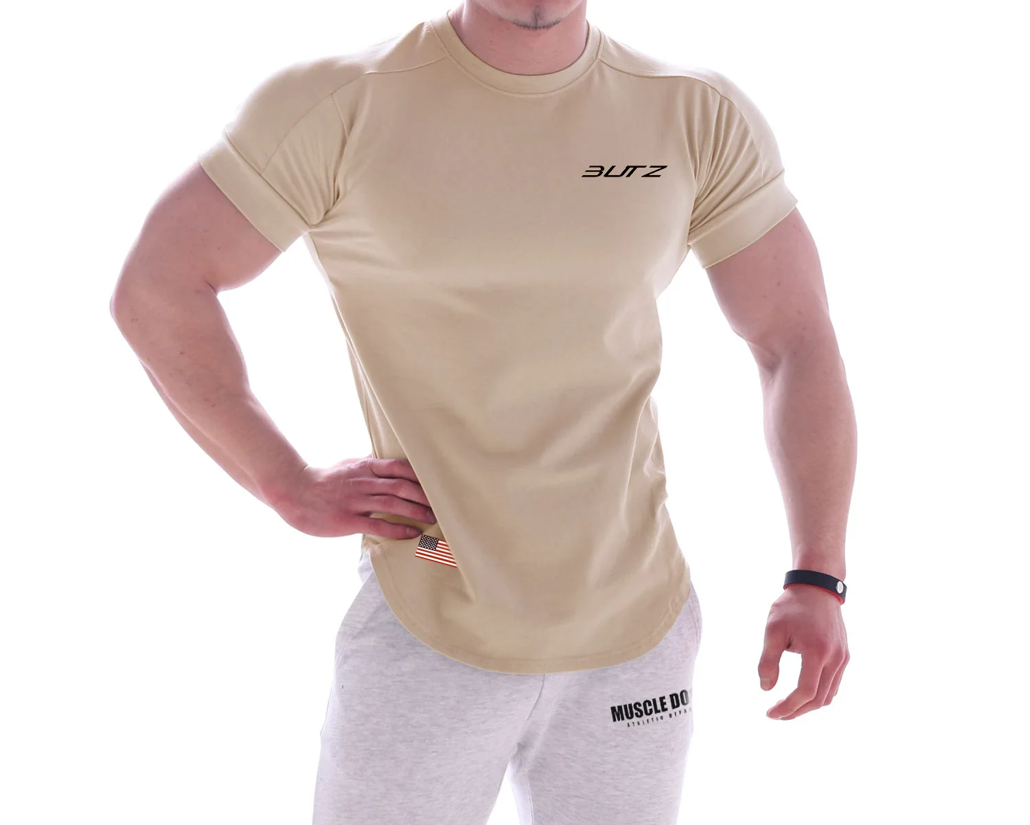 Brothers New Cotton Outdoor Short-Sleeved T-shirt Men's Breathable Casual Fitting T-shirt  Camiseta Sin Mangas Deporte Hombre