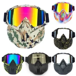 Lunettes de masque facial de moto, lunettes de motocross tout-terrain, lunettes de vélo, livraison légère, flexible, anti-chute, anti-torsion, RL D343