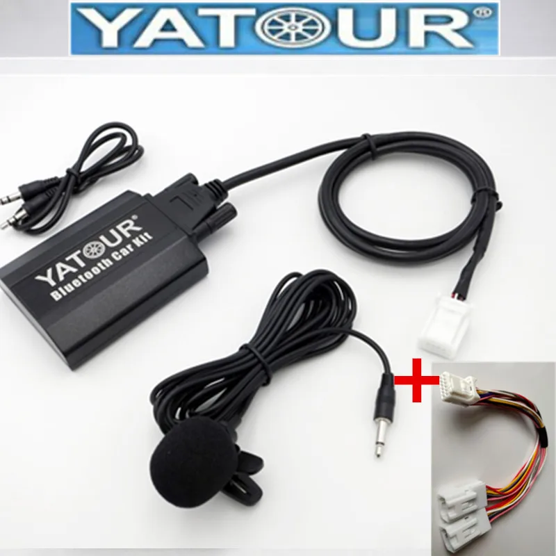 Yatour YTBTK odbiornik audio Bluetooth do samochodu AUX zestaw dla Toyota Lexus 6 + 6PIN radia z System nawigacji
