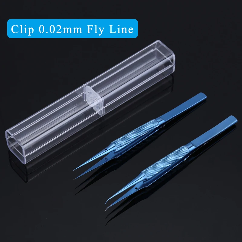 

Titanium Alloy Precision Tweezers Clip 0.02mm Jump Line Tweezer for iPhone Motherboard Fly Line Fingerprint Repair Tools