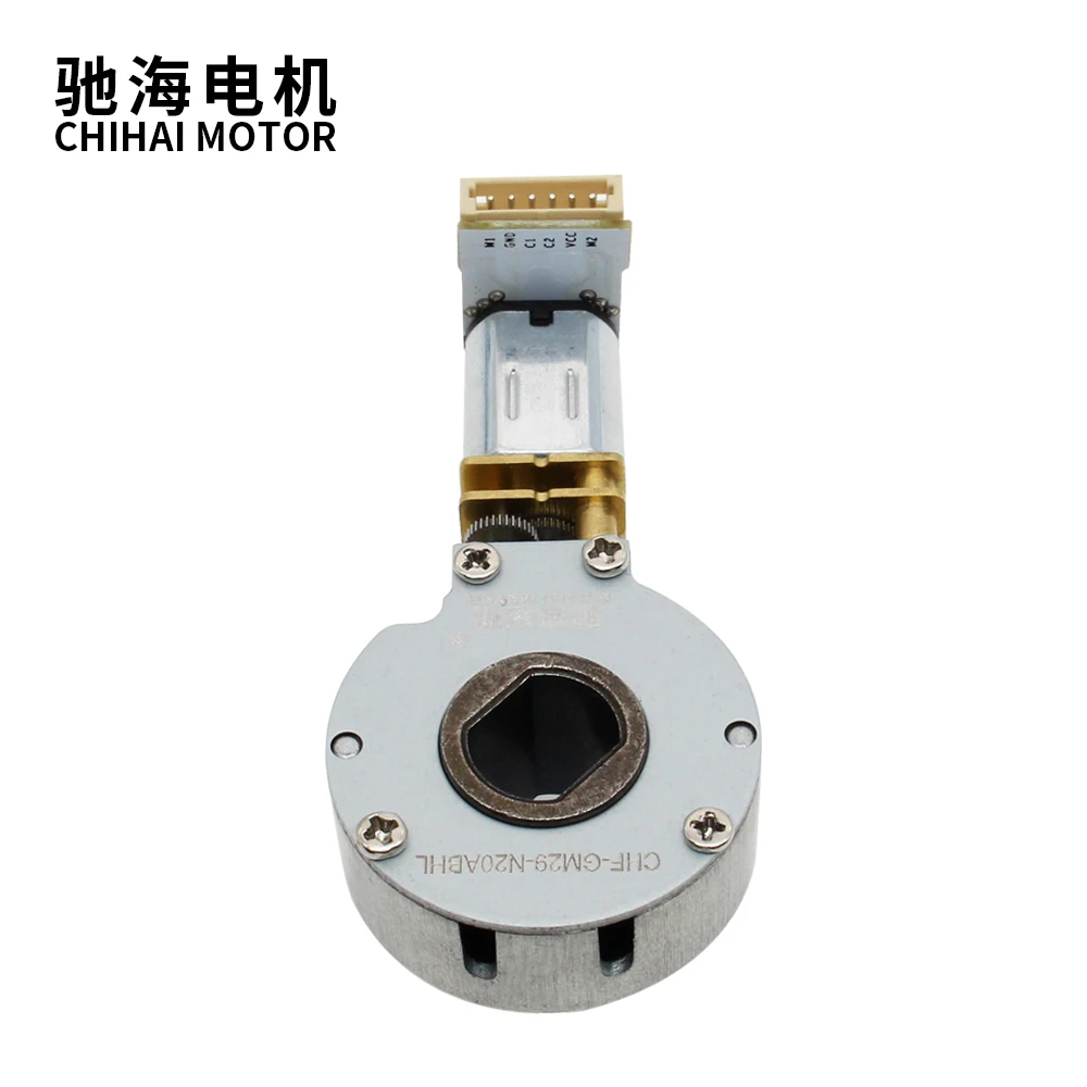 chihai motor CHF-GM29-N20V ABHL 29mm DC 3V 6V 12V mini DC secondary variable speed motor with encoder