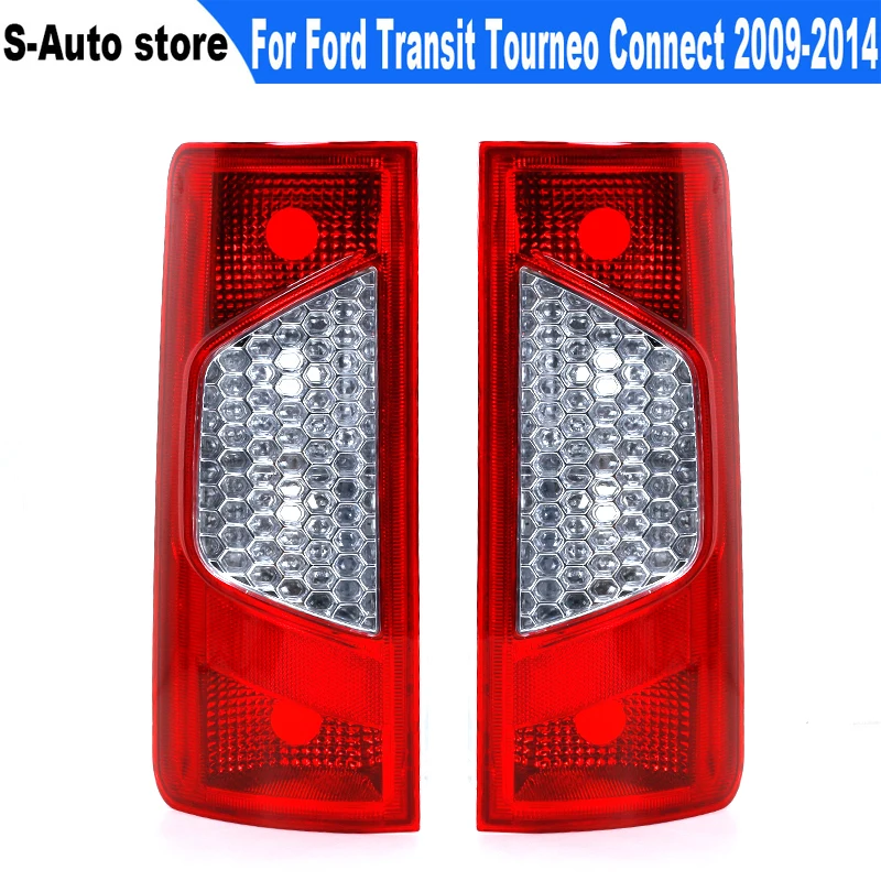 Car Brake Light Rear Tail Lamp Light Lens Cover Replacement For Ford Transit Tourneo Connect 2009 2010 2011 2012 2013 2014