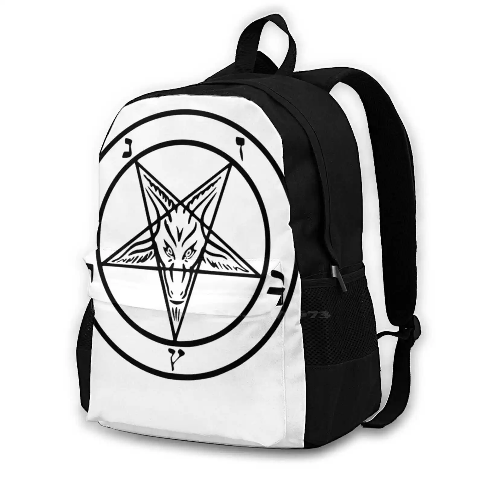 Satan Backpacks For School Teenagers Girls Travel Bags Satan Sad Satan American Satan Satan 2 Horror Lucifer Devil Deep Web