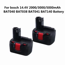 14.4V 2000/3000/5000mAh Rechargeable Battery for bosch 14.4V Battery BAT038 BAT040 BAT140 BAT159 BAT041 3660K 2607335533