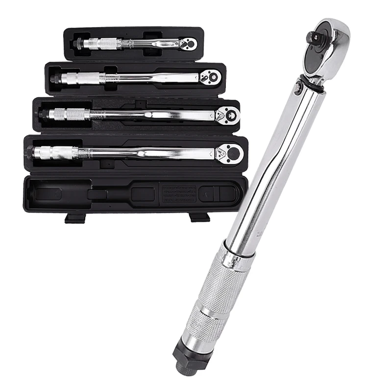 

1/4''3/8''1/2 Torque Wrench Spanner Car Bike Repair Hand Tools Micrometer Adjustable Wrench Key Two Way To Accurately Mechanism