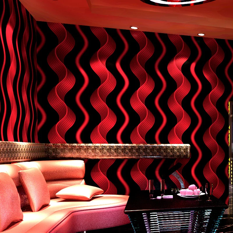 KTV wallpaper Concert Hall flash wall cloth 3D reflective special bar theme box corridor background wall wallpaper