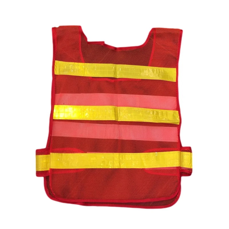 

Pullover Simple Reflective Safety Mesh Vest Highways Sanitation Warning Clothing