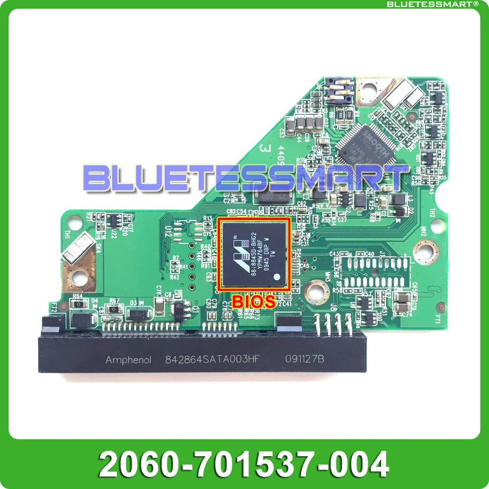 

HDD PCB logic board 2060-701537-004 REV A for WD 3.5 SATA hard drive repair data recovery