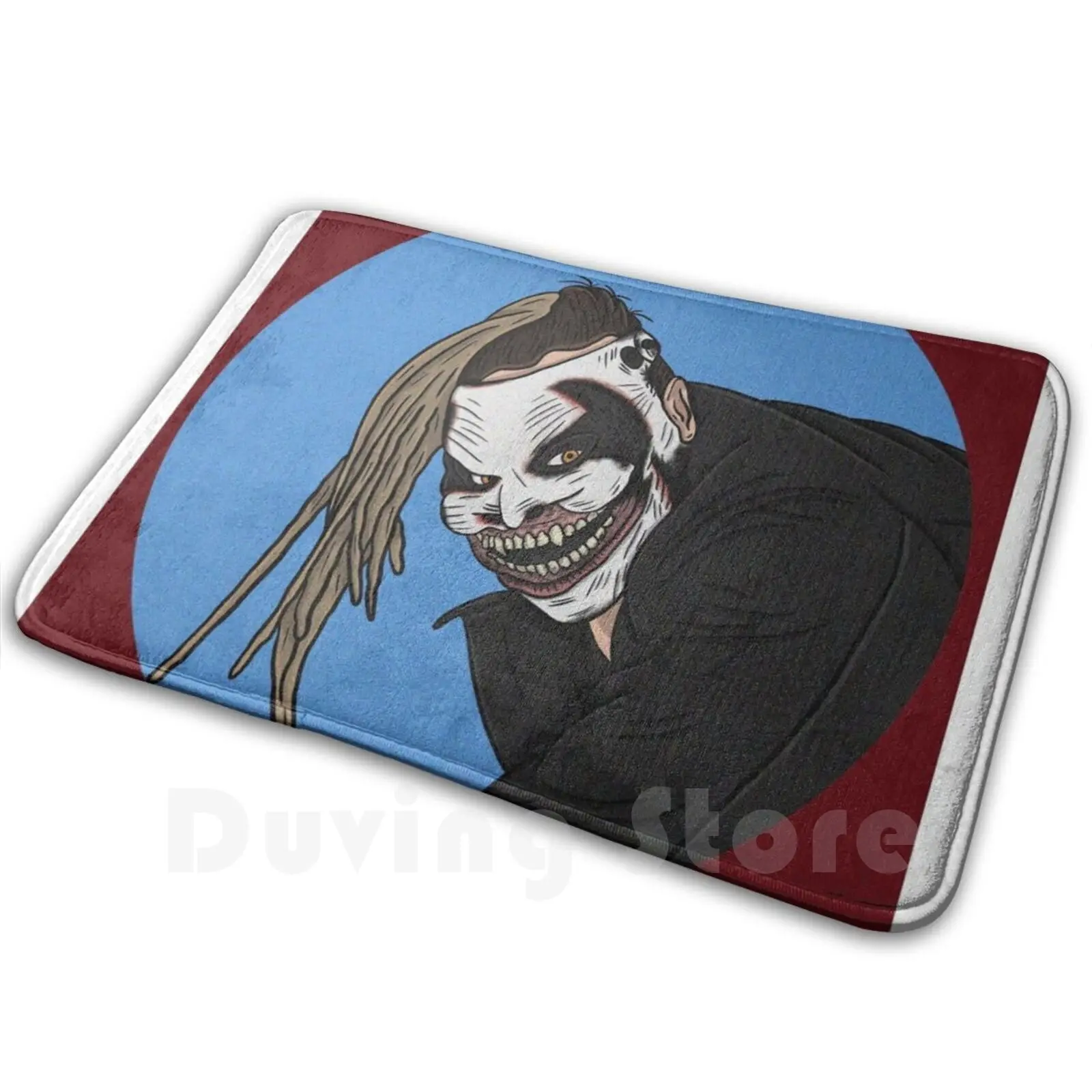 Yowie Wowie Mat Rug Carpet Anti-Slip Floor Mats Bedroom Bray Wyatt Fiend Pro Wrestling Wrestler