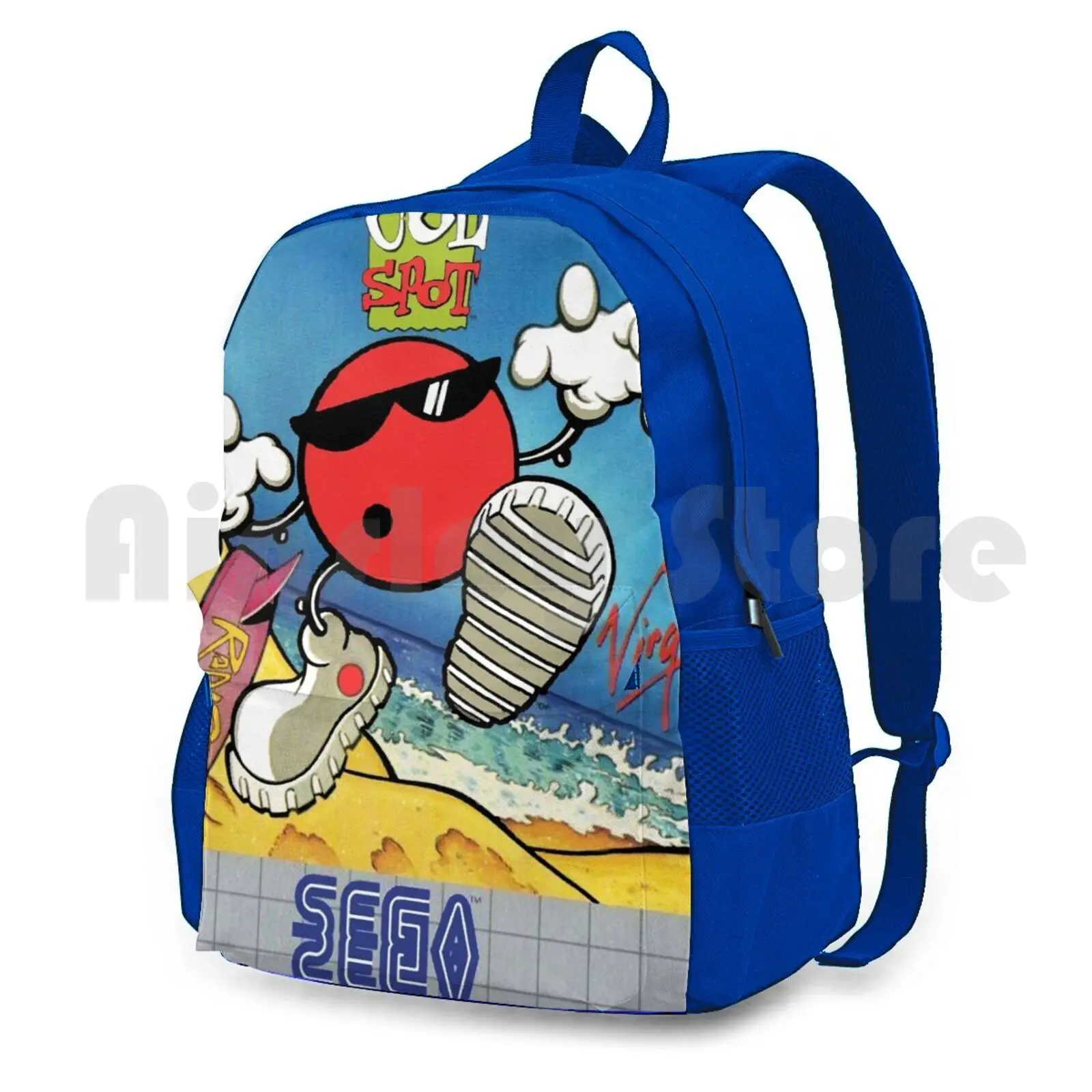 Cool Spot Outdoor Hiking Backpack Riding Climbing Sports Bag Retro Gaming Cool Spot Geek Old 90S Nerd