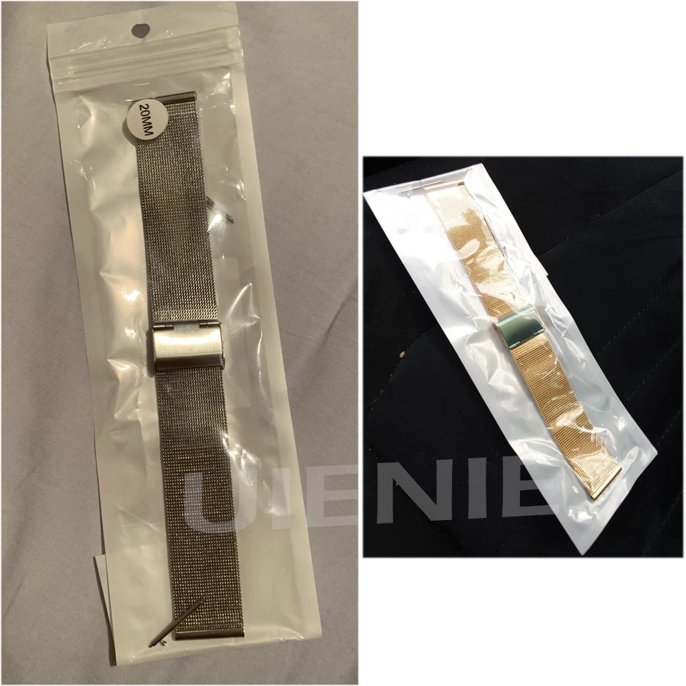 20มม.นาฬิกา Milanese สำหรับ Garmin Forerunner 55 158 245M สายคล้องคอสร้อยข้อมือสแตนเลสสายรัดข้อมือสำหรับ Vivoactive 3