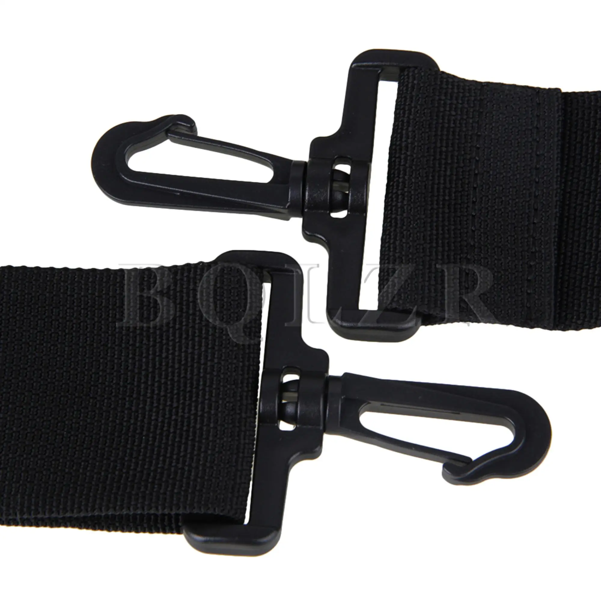 BQLZR-Bolso de plástico negro ajustable para ordenador, correa de PP, correa de hombro para portátil, 50mm