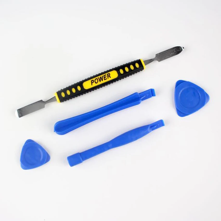 Outil d'ouverture électronique 8 en 1, Kit de réparation manuel avec Spudger en métal et pincettes pour téléphone portable, ordinateurs portables, tablettes