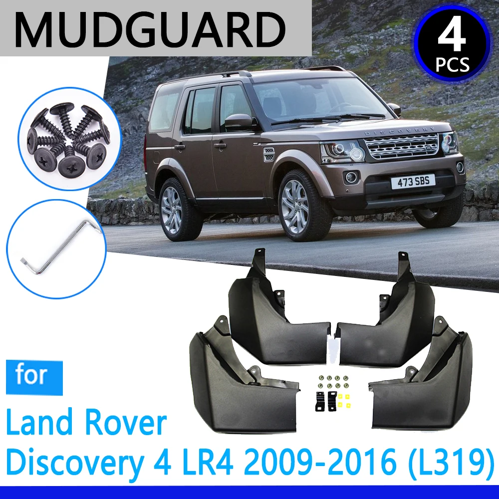 Mudguards for Land Rover Discovery 4 LR4 2010~2016 L319 2011 2012 2013 Car Accessories Mudflap Fender Auto Replacement Parts