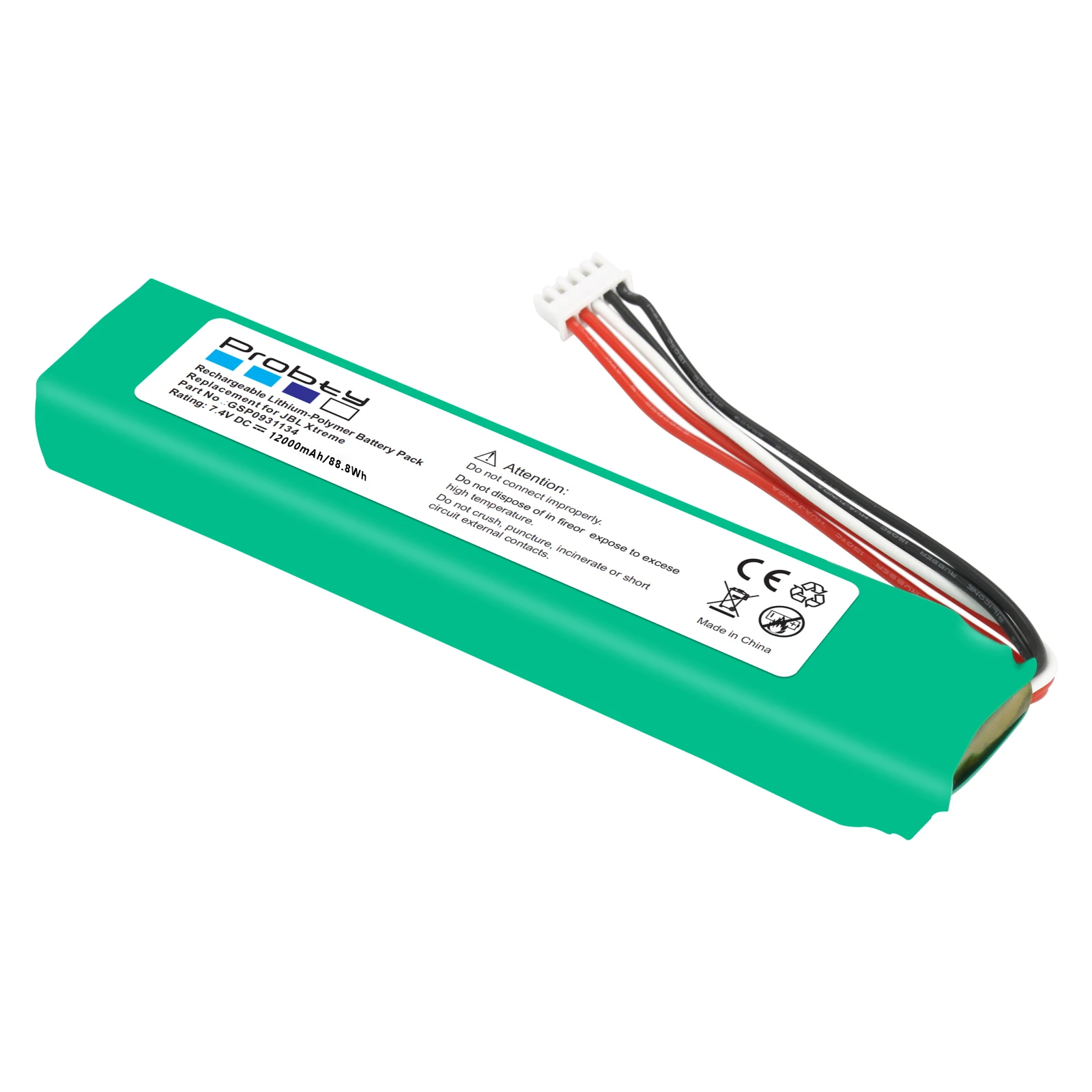 12000mAh GSP0931134 Battery for JBL XTREME Xtreme 1 Xtreme1 Speaker Batteries