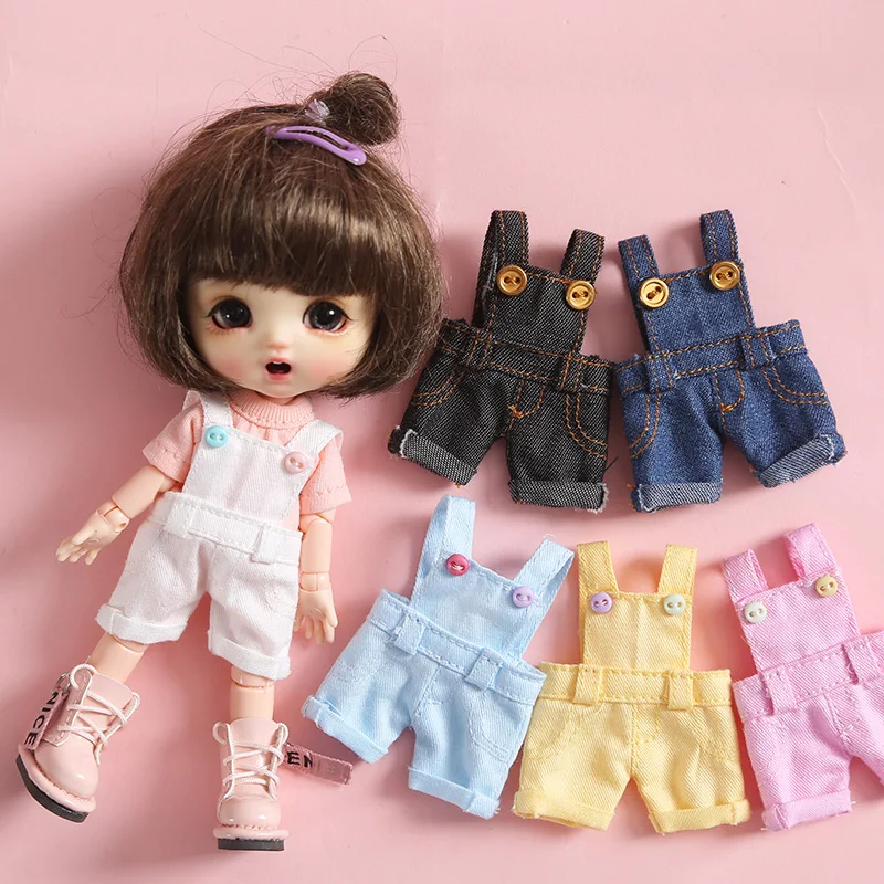 HOUZIWA OB11 Doll Clothes 1/12 Bjd GSC Doll Clothes Overalls Clothes For Dolls OB11