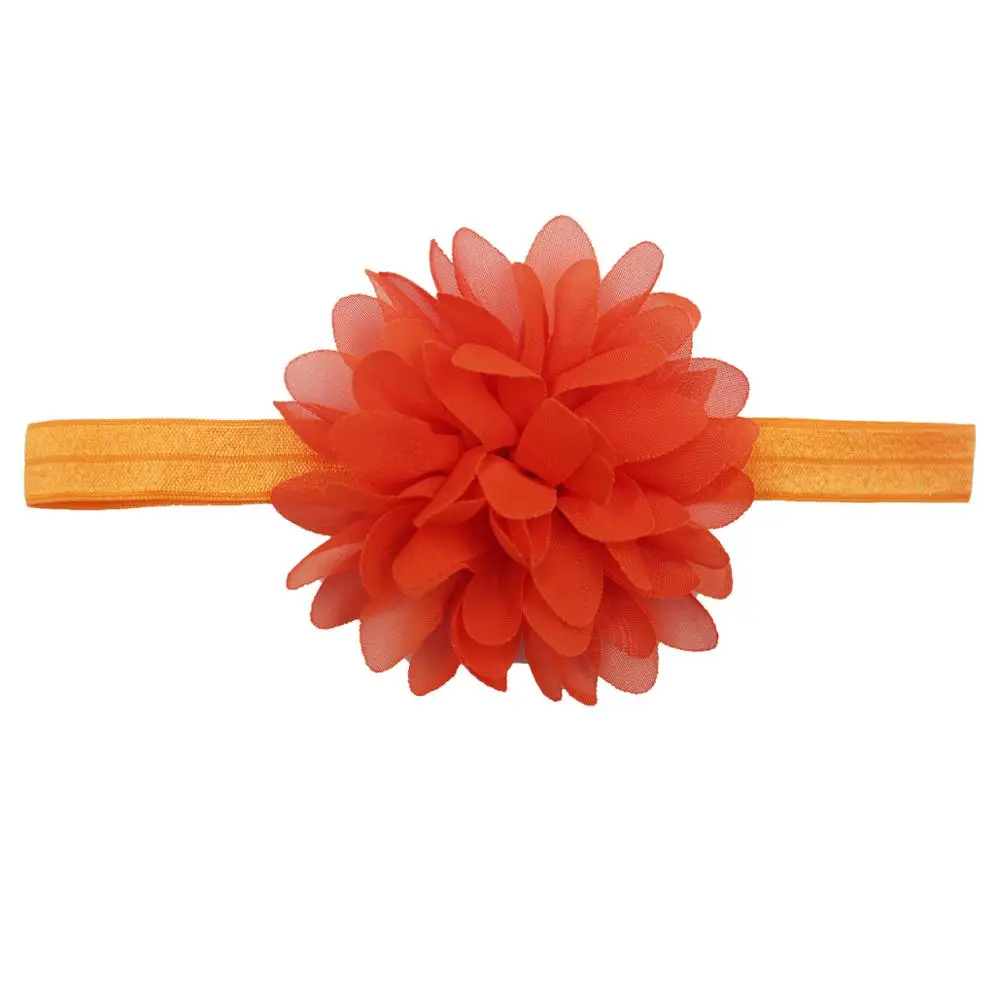 30PCS Girls Headbands Chiffon Flower Bows Soft Strecth Bands Hair Accessories for Newborns Infants Toddlers and Kids