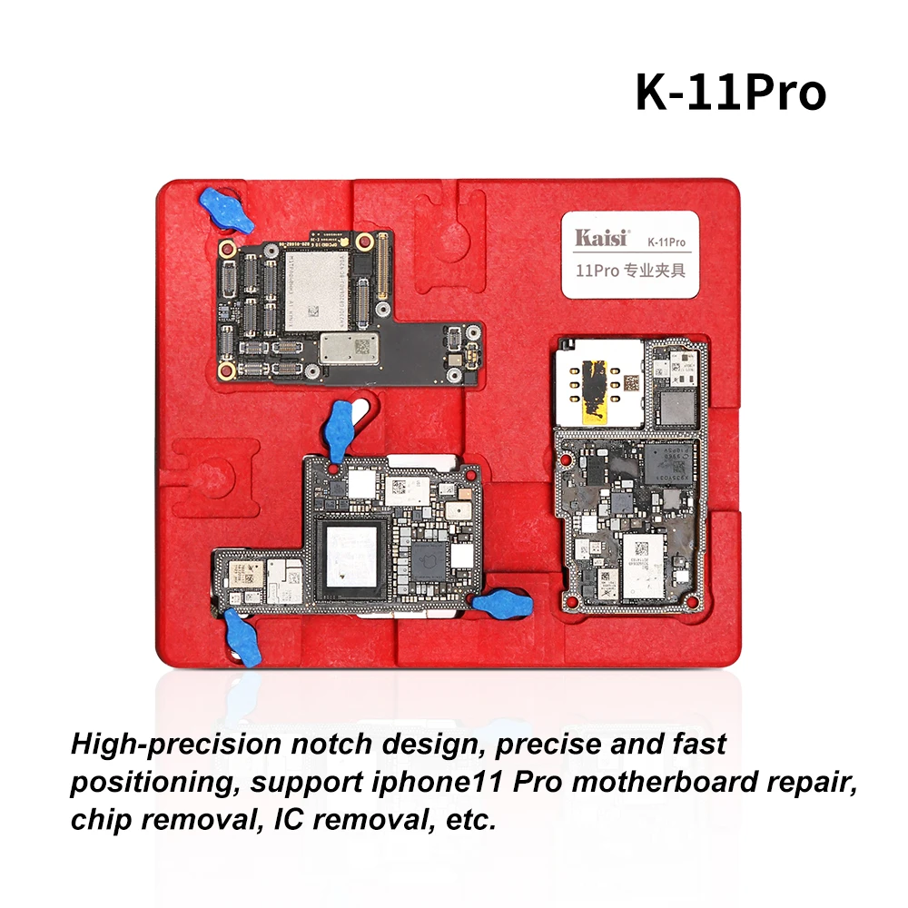 PCB Holder Motherboard Holder Fixture For iPhone11/11Pro/11Promax IC Glue removal CPU Micro Soldering Repair Fix Tool