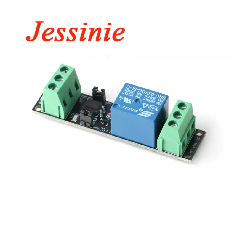 1 Channel DC 3V Relay High Level Driver Module Optocoupler Relay Module Isolated Drive Control Board for Arduino SRD-03VDC-SL-C