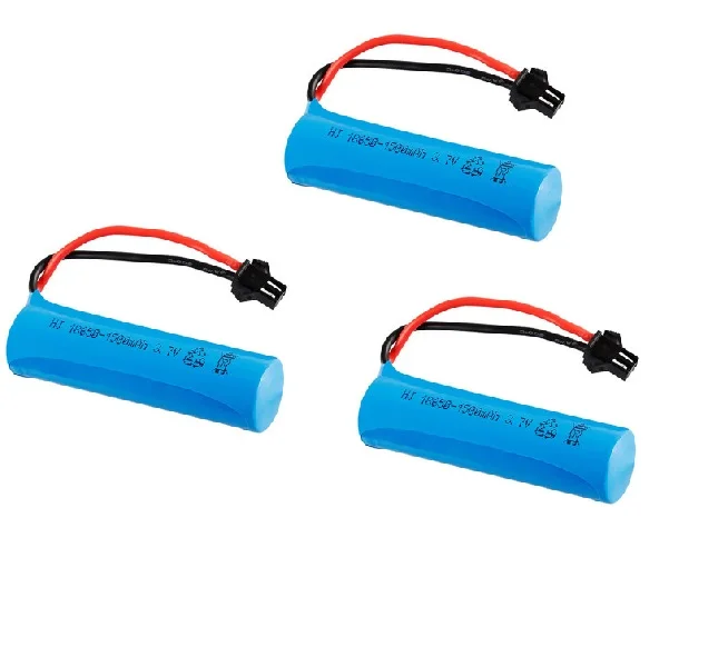 3.7V 1500mAh 18650 rechargeable Battery For RC TOYS helicopter Airplanes car Baot Tank Gun Truck Train Motorcycles 3.7v Battery