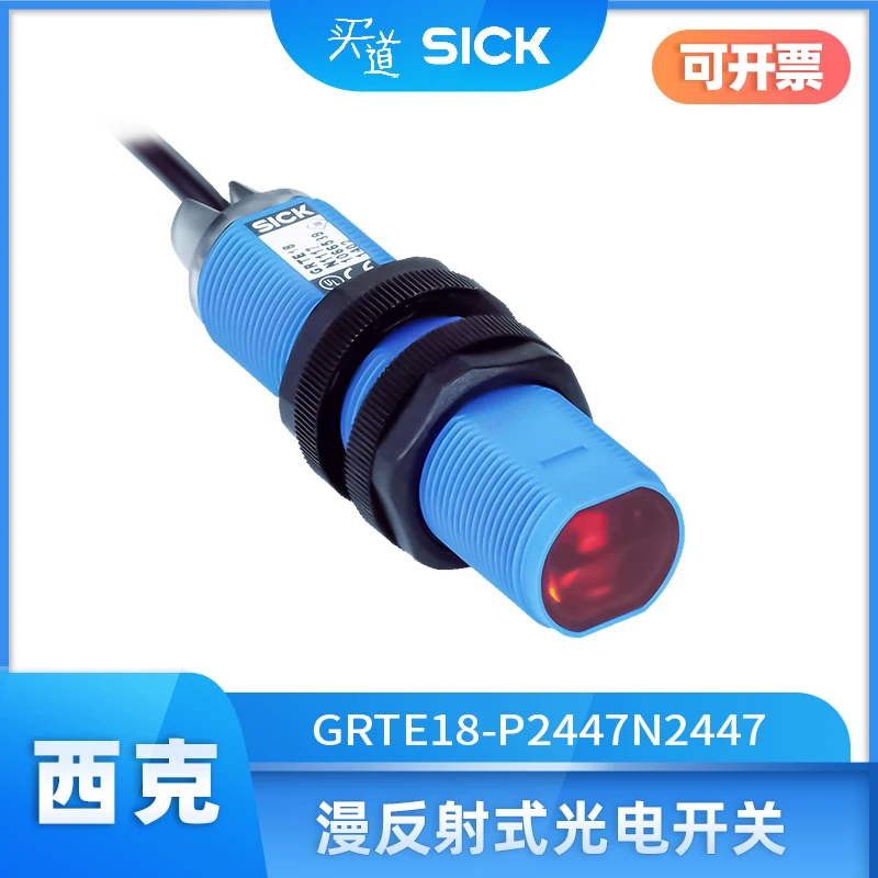 

[Sick] Sick GRTE18-P2447/N2447 Diffuse Reflection Photoelectric Switch Plastic Case