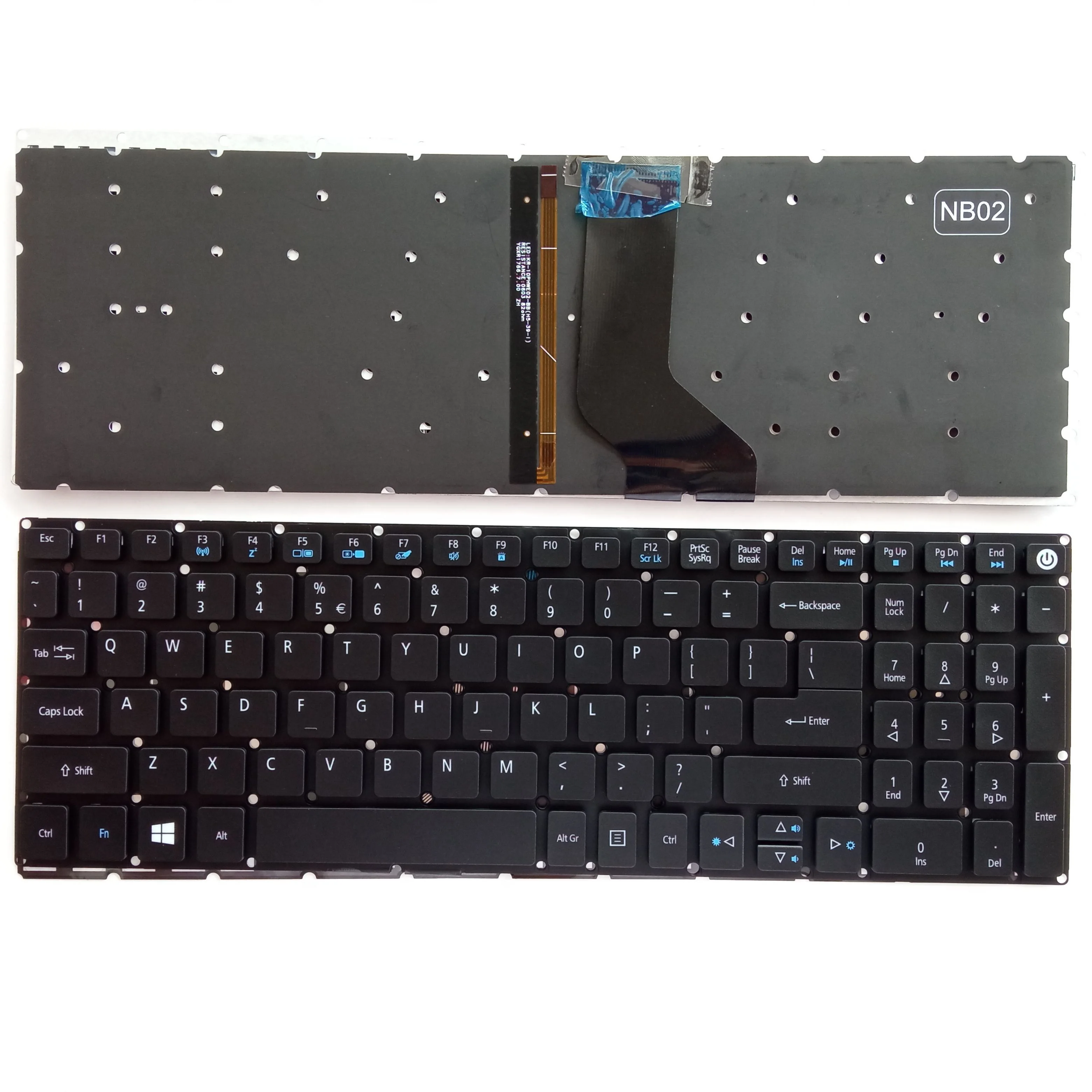 NEW US keyboard for Acer Aspire E5-573 E5-573T E5-573TG E5-573G E5-722 US laptop keyboard with backlight