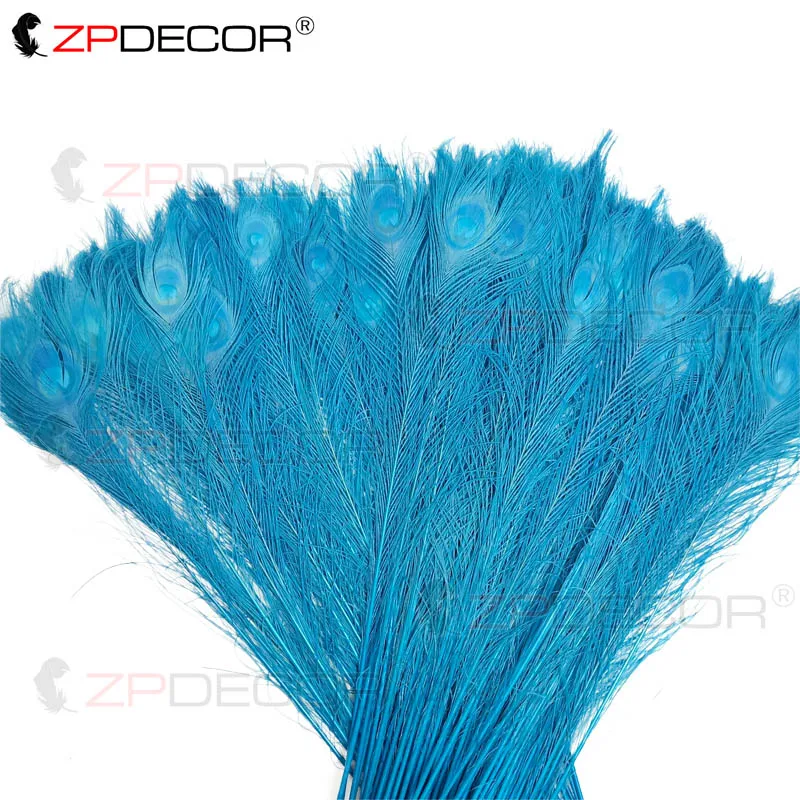 Inch32~36 80-90CM Beautifully Dyed Tails Peacock Feathers