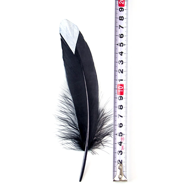 Plumes d'oie naturelles 15-20cm, 10 pièces/lot, artisanat, bricolage, fête de mariage, maison, bijoux, accessoires pour cheveux, décoration