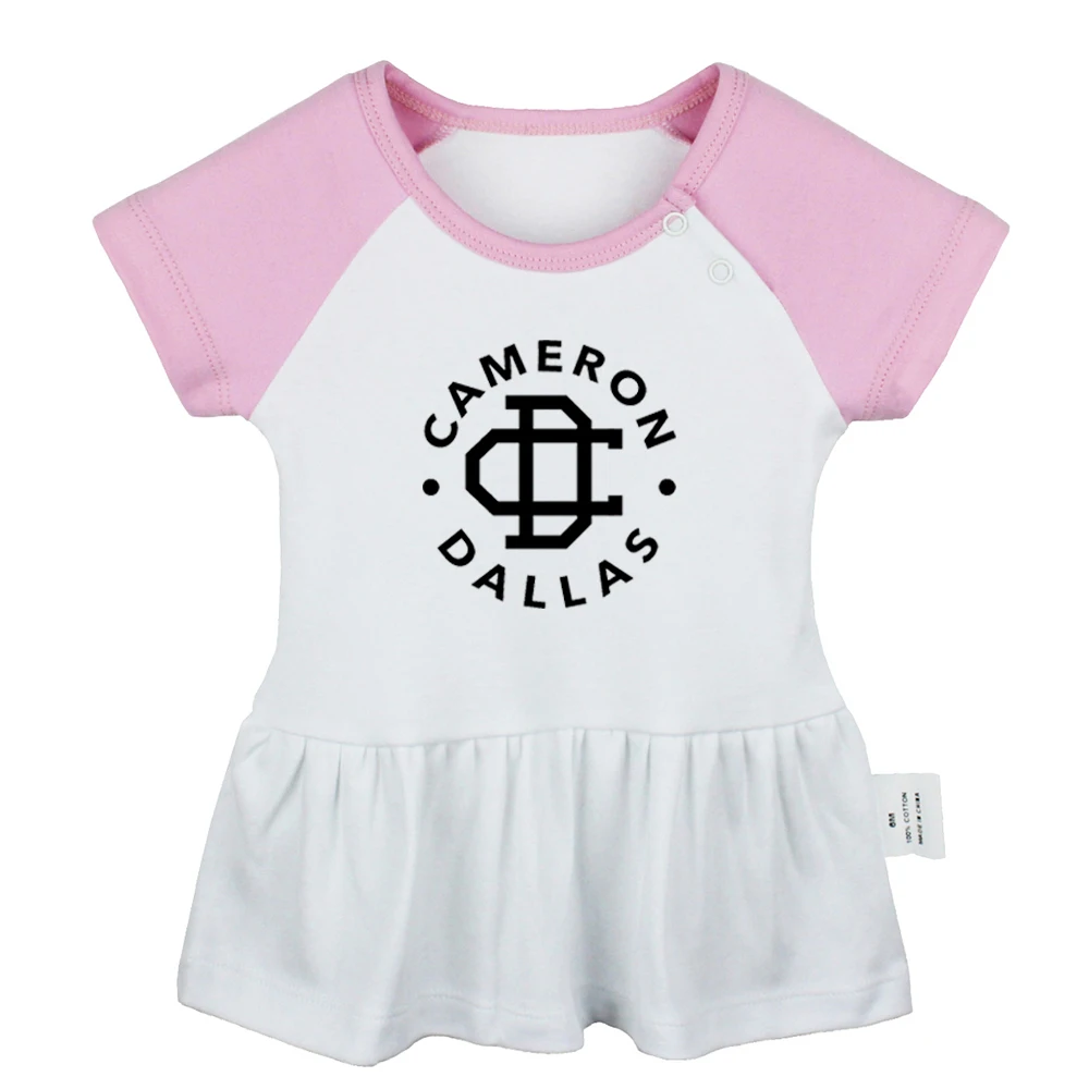 The Prodigy Experience Electronic Music Band THE BLACK EYED PEAS Design Newborn Baby Girls Dresses Toddler Infant Cotton Clothes